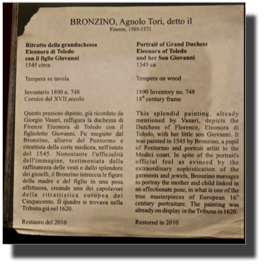 Bronzino, Portrait of Grand Duches Eleonora of Toledo and her Son Giovanni DSC01233.jpg